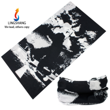 LINGSHANG fashion headwear accessories multifunctional seamless sport bandana